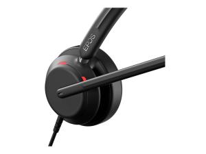 EPOS IMPACT 760T - Micro-casque - sur-oreille - filaire - USB-C - noir - Certifié pour Microsoft Teams - 1001214 - Écouteurs