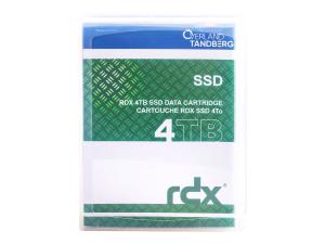 Overland-Tandberg - Cartouche RDX SSD - 4 To - avec 3 ans de Service de remplacement avancé - pour Tandberg Data RDX QuikStation 8; Overland-Tandberg RDX QuikStation 8; RDX QuikStation 4 - 8886-RDX - Support RDX