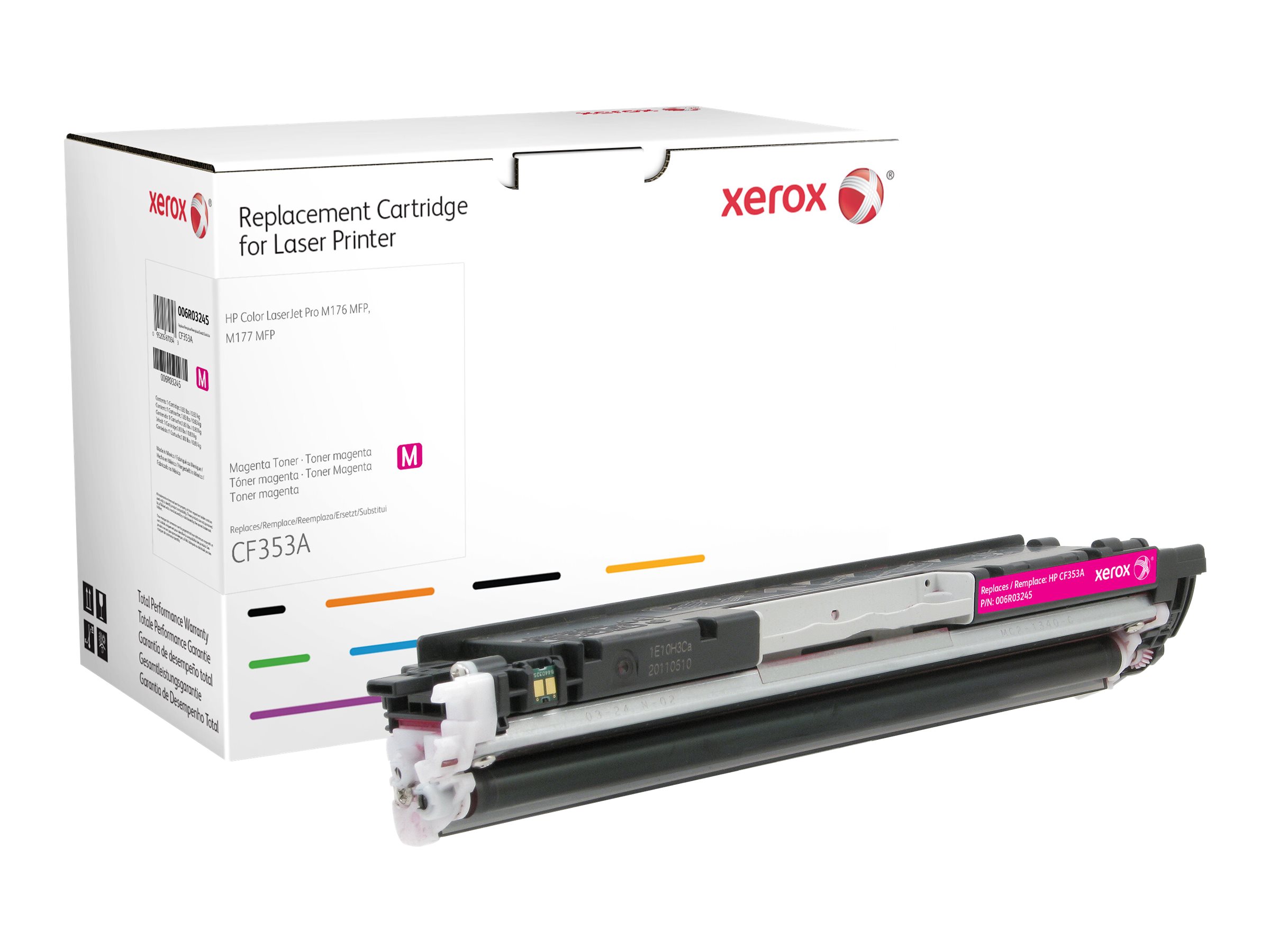 Xerox - Magenta - compatible - cartouche de toner (alternative pour : HP CF353A) - pour HP Color LaserJet Pro MFP M176n, MFP M177fw - 006R03245 - Cartouches de toner