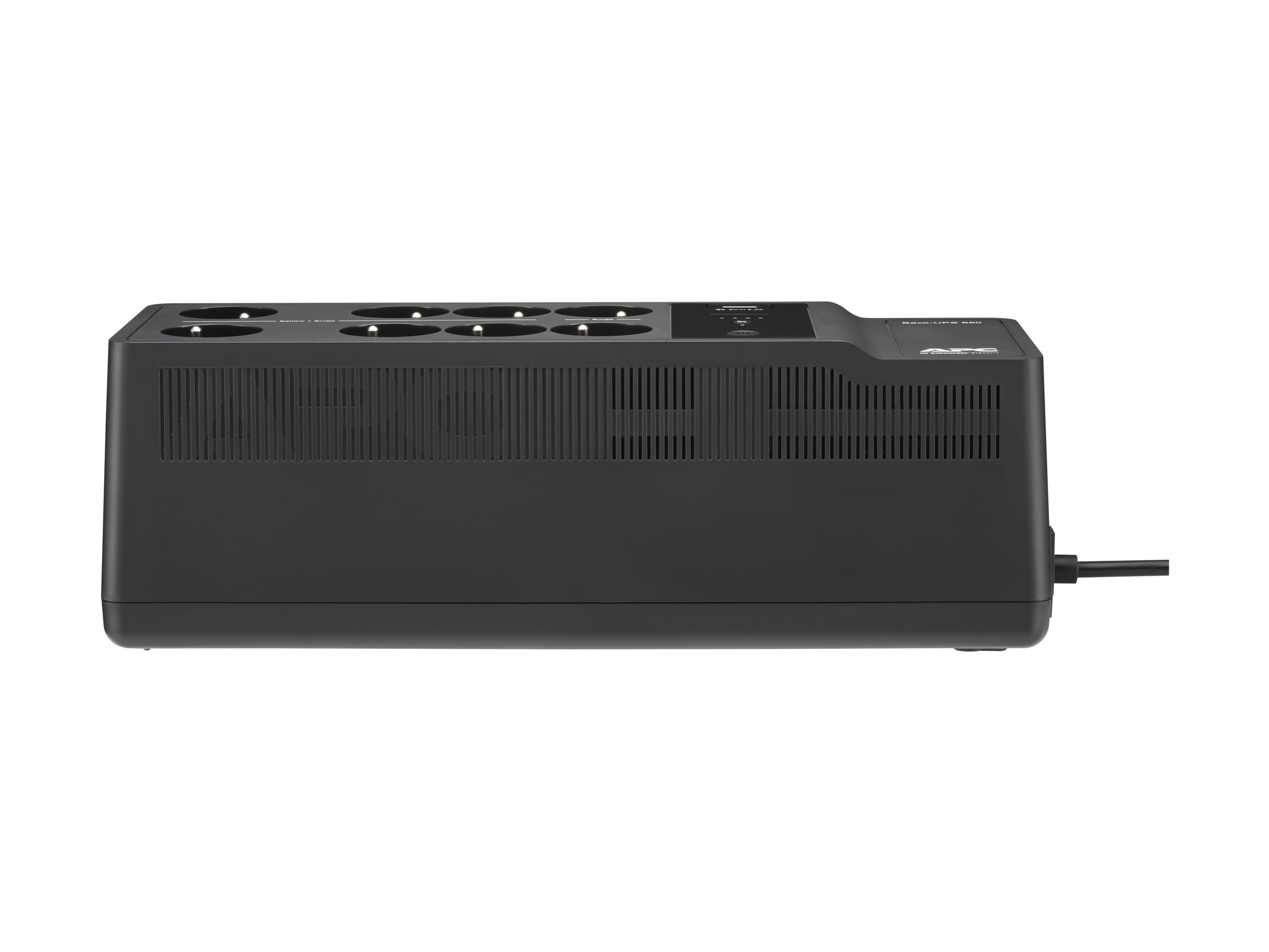 APC Back-UPS BE650G2-FR - Onduleur - CA 220/230 V - 400 Watt - 650 VA - USB - connecteurs de sortie : 8 - France, Belgique - noir - BE650G2-FR - UPS autonomes