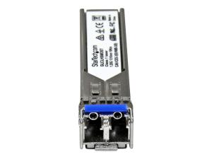 StarTech.com Module transceiver SFP Mini-GBIC fibre optique monomode LC Gigabit DDM, compatible Cisco - Émetteur-récepteur SFP 1310nm 20km - Module transmetteur SFP (mini-GBIC) (équivalent à : Cisco GLC-LH-SMD) - 1GbE - 1000Base-LX, 1000Base-LH - LC - jusqu'à 10 km - 1310 nm - pour P/N: IES101G2SFPW, IES101GP2SFW - GLCLHSMDST - Transmetteurs SFP