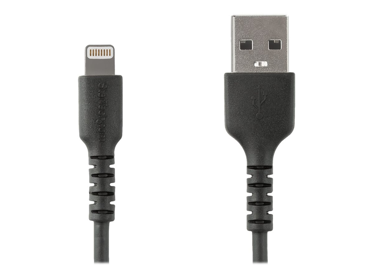 StarTech.com Câble USB-A vers Lightning Noir Robuste 2m - Câble de  Charge/Synchronisation de Type