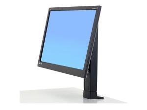 Ergotron WorkFit Single LD Monitor Kit - Composant de montage (kit de mise à niveau du panier) - pour Écran LCD - noir - Taille d'écran : jusqu'à 27 pouces - 97-905 - Montages pour TV et moniteur