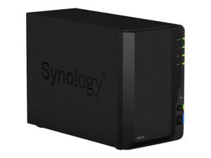 Synology Disk Station DS218 - Serveur NAS - 2 Baies - SATA 6Gb/s - RAID RAID 0, 1, JBOD - RAM 2 Go - Gigabit Ethernet - iSCSI support - DS218 - NAS
