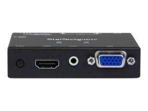 StarTech.com Switch 2x1 VGA et HDMI vers VGA avec convertisseur HDMI vers VGA et commutation prioritaire - Commutateur VGA / HDMI - 1080p - Commutateur vidéo/audio - de bureau - pour P/N: SVA5N3NEUA - VS221HD2VGA - Commutateurs audio et vidéo