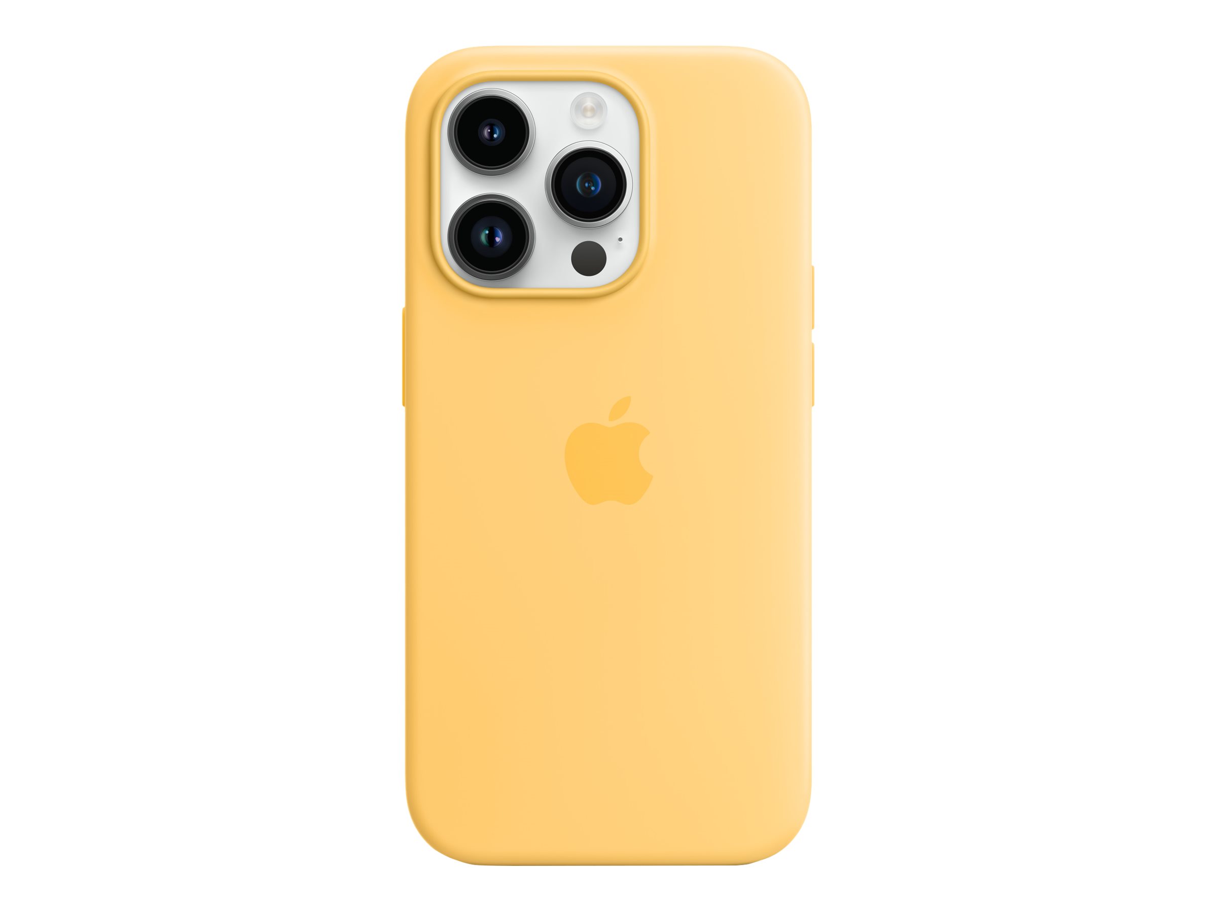 Apple - Coque de protection pour téléphone portable - avec MagSafe - silicone - éclat du soleil - pour iPhone 14 Pro - MPTM3ZM/A - Coques et étuis pour téléphone portable