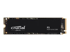 Crucial P3 - SSD - 500 Go - interne - M.2 2280 - PCIe 3.0 (NVMe) - CT500P3SSD8 - Disques SSD