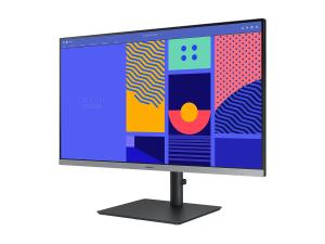 Samsung S27C432GAU - C432 Series - écran LED - 27" - 1920 x 1080 Full HD (1080p) @ 100 Hz - IPS - 250 cd/m² - 1000:1 - 4 ms - HDMI, VGA, DisplayPort - noir - LS27C432GAUXEN - Écrans d'ordinateur