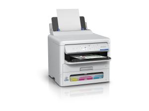 Epson WorkForce Pro EP-C800RDW - Imprimante - couleur - Recto-verso - jet d'encre - A4/Legal - 4 800 x 1 200 ppp - jusqu'à 25 ppm (mono)/jusqu'à 25 ppm (couleur) - capacité : 330 feuilles - USB 2.0, Gigabit LAN, Wi-Fi(ac) - C11CK21401 - Imprimantes jet d'encre