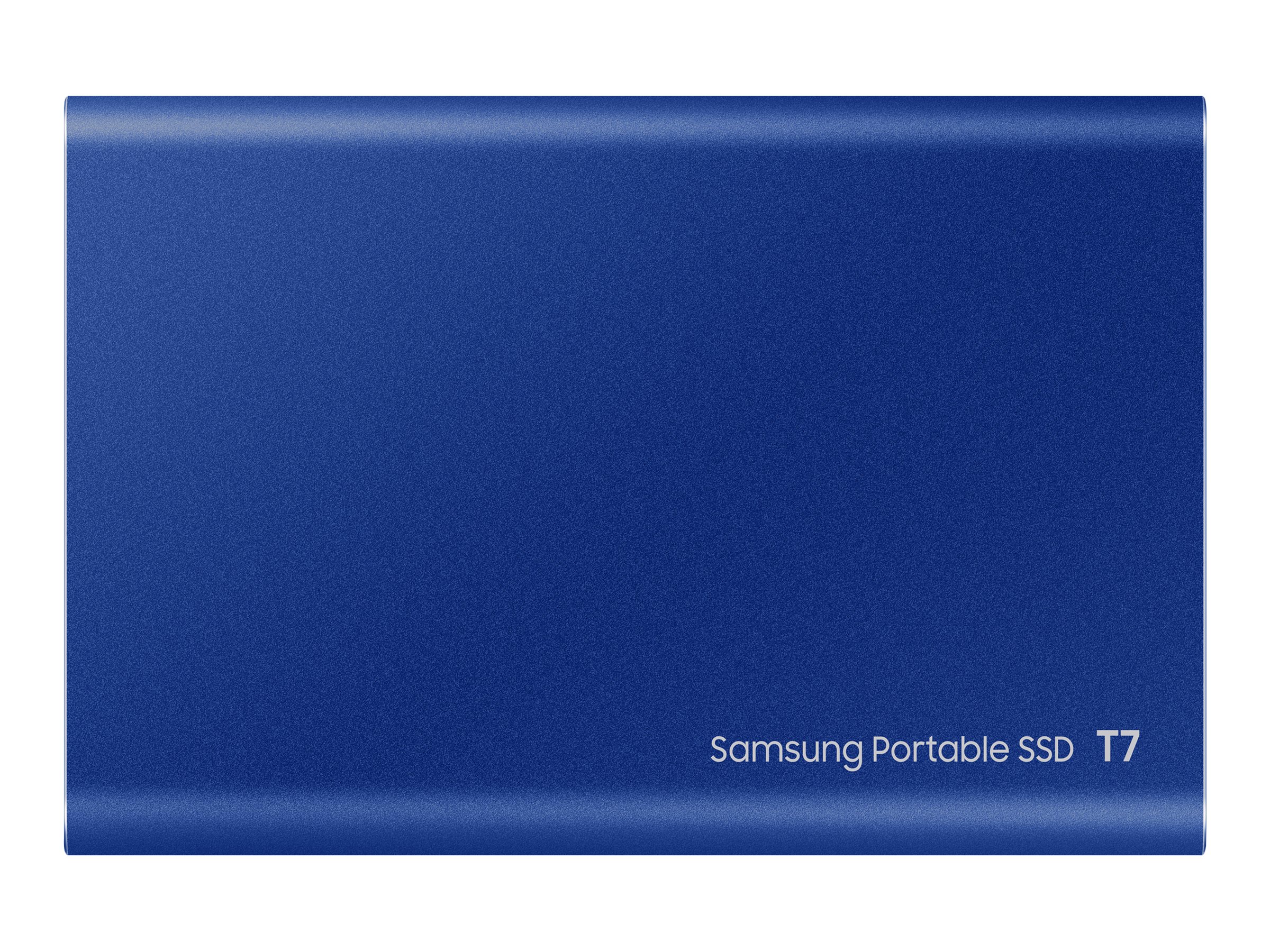 Samsung T7 MU-PC2T0H - SSD - chiffré - 2 To - externe (portable) - USB 3.2 Gen 2 (USB-C connecteur) - AES 256 bits - bleu indigo - MU-PC2T0H/WW - Disques SSD