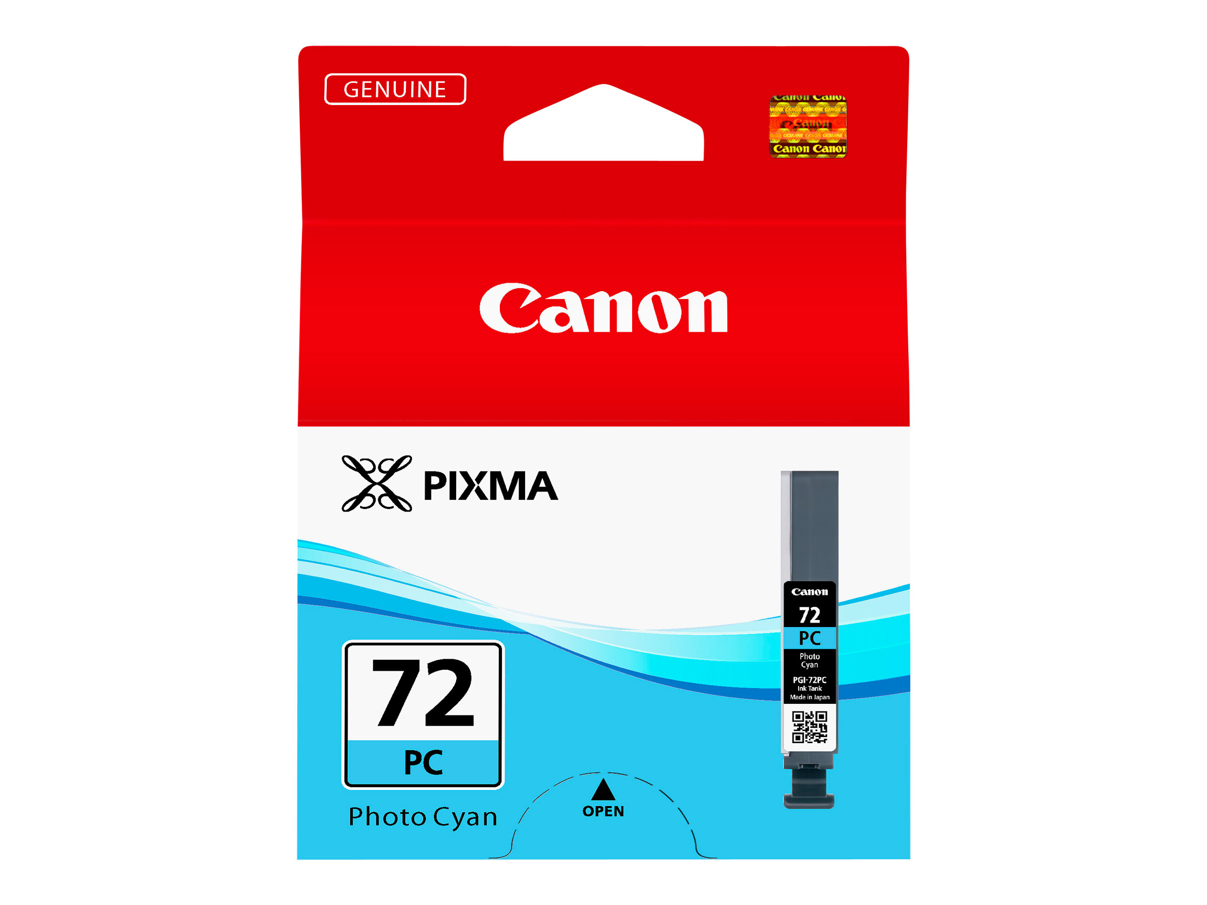 Canon PGI-72PC - 14 ml - photo cyan - original - réservoir d'encre - pour PIXMA PRO-10, PRO-10S; PIXUS PRO-10 - 6407B001 - Cartouches d'encre Canon