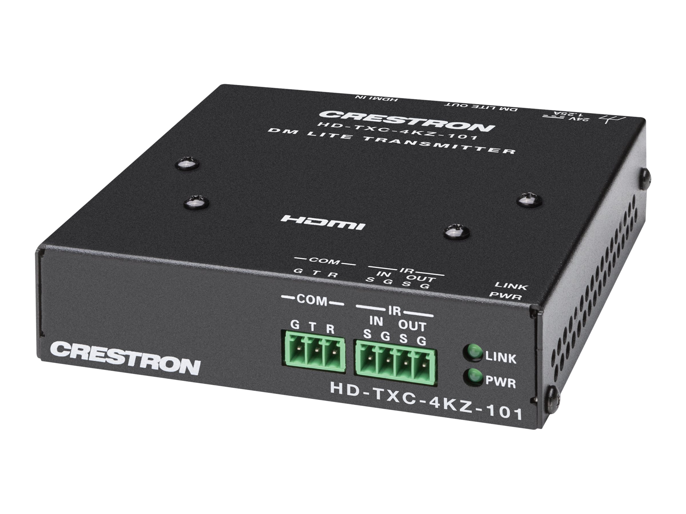 Crestron DM Lite HD-TXC-4KZ-101 - Rallonge vidéo/audio/infrarouge/série - émetteur - CATx, DM Lite - jusqu'à 70 m - HD-TXC-4KZ-101 - Prolongateurs de signal