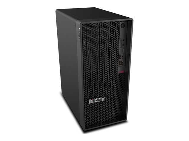 Lenovo ThinkStation P350 30E3 - Tour 1 x Core i9 11900 / jusqu'à 5.2 GHz - vPro - RAM 32 Go - SSD 512 Go - TCG Opal Encryption, NVMe - UHD Graphics 750 - Gigabit Ethernet - Win 10 Pro 64 bits - moniteur : aucun - clavier : Français - Lenovo TopSeller - 30E3001WFR - Ordinateurs de bureau