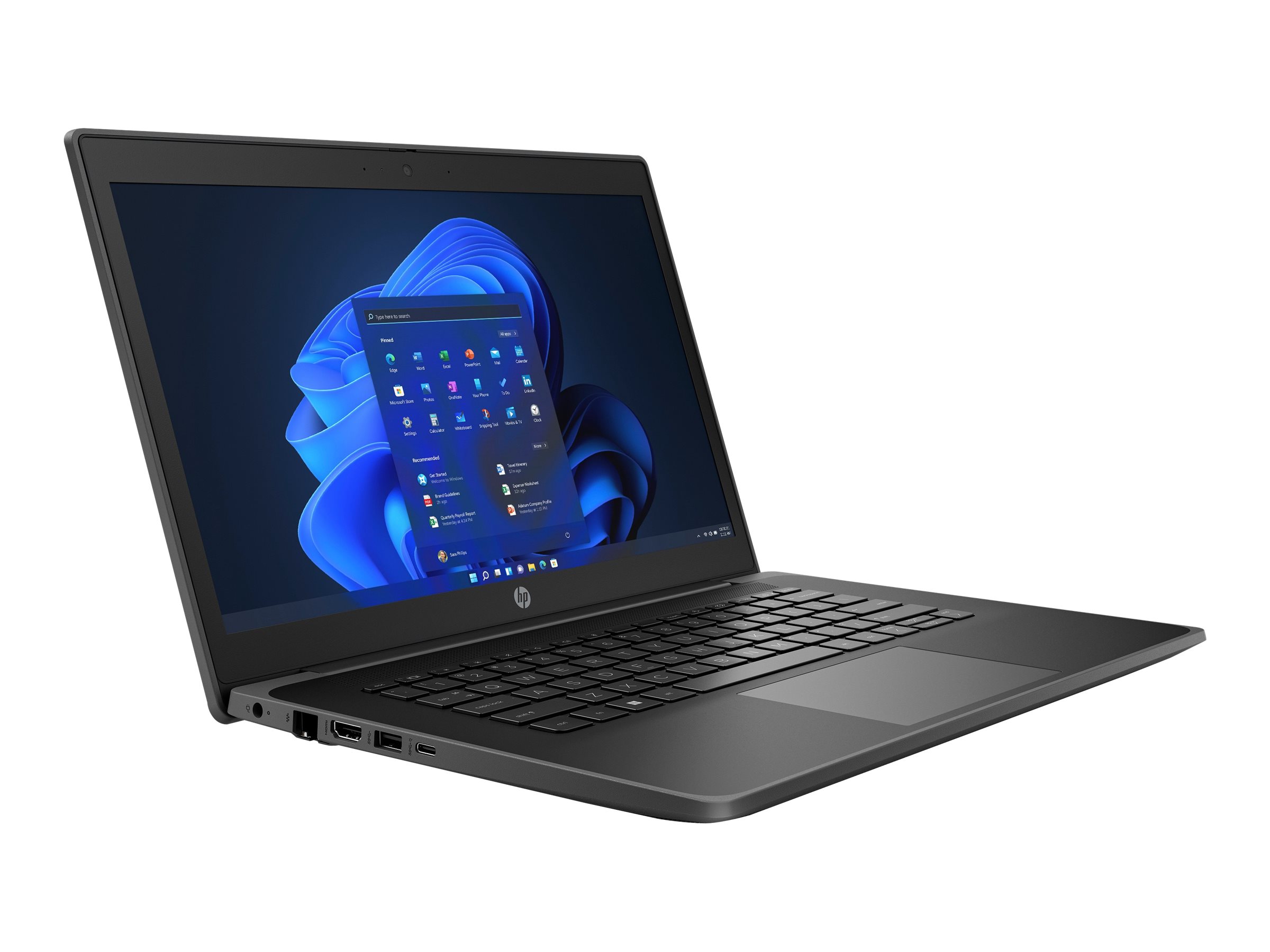 HP ProBook Fortis 14 G9 Notebook - Intel Pentium Silver - N6000 / jusqu'à 3.3 GHz - Win 11 Pro National Academic - UHD Graphics - 4 Go RAM - 128 Go SSD NVMe, TLC, HP Value - 14" 1366 x 768 (HD) - Wi-Fi 5 - noir Jack - clavier : Français - HP k-12 education - 6A2C5EA#ABF - Ordinateurs portables