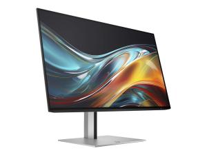 HP 724pf - Series 7 Pro - écran LED - 23.8" - 1920 x 1080 Full HD (1080p) @ 100 Hz - IPS - 300 cd/m² - 1500:1 - 5 ms - HDMI, DisplayPort - noir, argent - 8X530AA#ABB - Écrans d'ordinateur