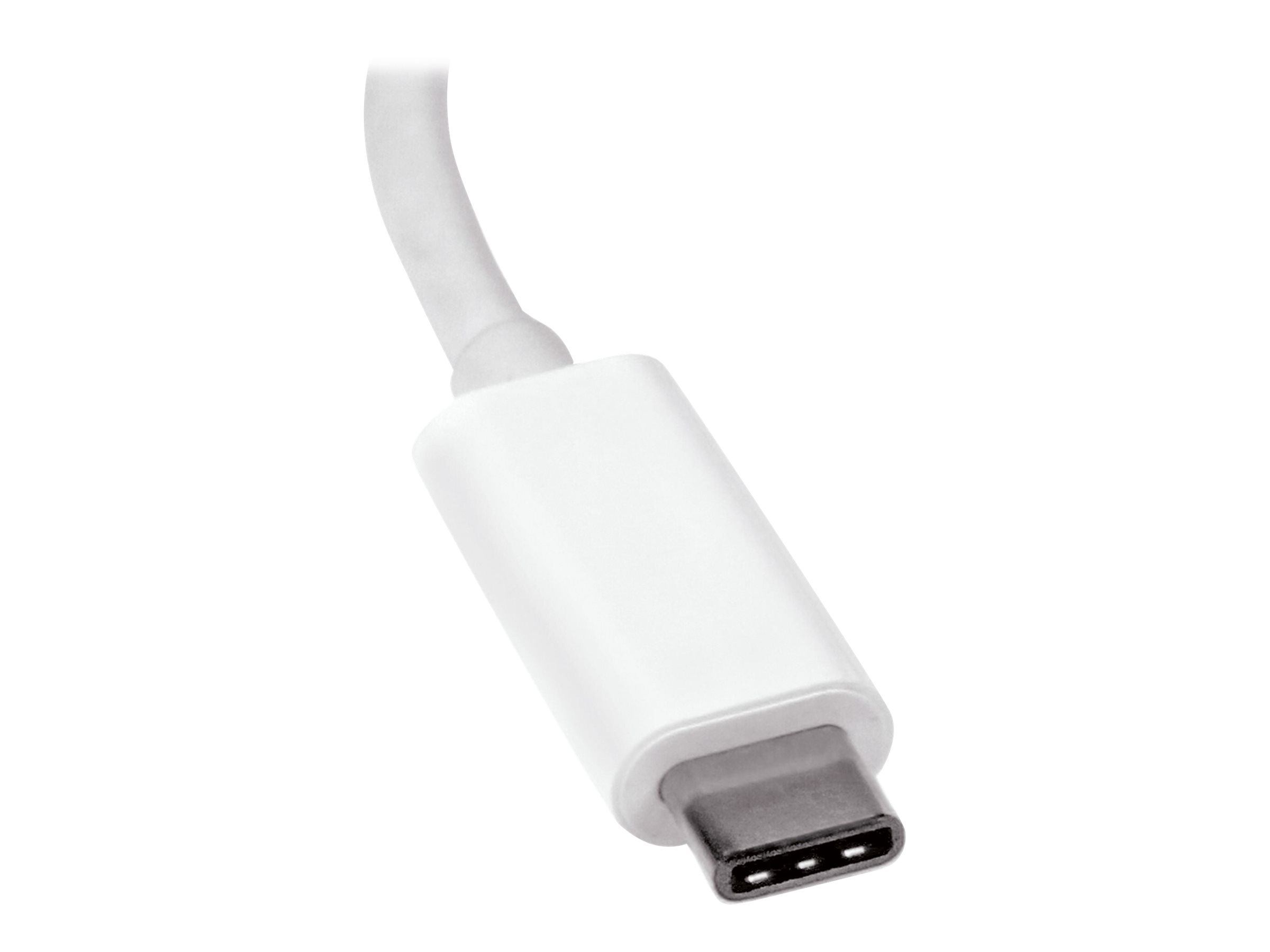 StarTech.com USB C DisplayPort - Adaptateur USB-C vers DP - 4K 60 Hz - Convertisseur USB Type-C - M/F - Blanc (CDP2DPW) - Adaptateur vidéo externe - USB-C - DisplayPort - blanc - CDP2DPW - Adaptateurs vidéo grand public