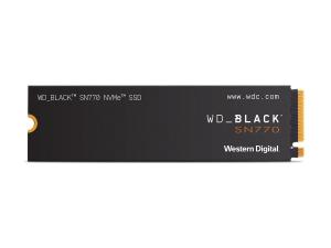 WD_BLACK SN770 WDS500G3X0E-00B3N0 - SSD - 500 Go - interne - M.2 2280 - PCIe 4.0 x4 (NVMe) - WDS500G3X0E-00B3N0 - Disques SSD