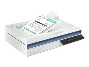HP Scanjet Pro 3600 f1 - Scanner de documents - Capteur d'images de contact (CIS) - Recto-verso - A4/Letter - 600 dpi x 600 dpi - jusqu'à 30 ppm (mono) / jusqu'à 30 ppm (couleur) - Chargeur automatique de documents (60 feuilles) - jusqu'à 3000 pages par jour - USB 3.0 - 20G06A#B19 - Scanneurs de documents