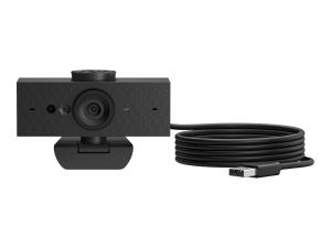 HP 620 - Webcam - inclinaison - couleur - 4 MP - 1920 x 1080 - audio - USB 3.0 - 6Y7L2AA#ABB - Webcams