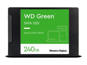 WD Green WDS240G3G0A - SSD - 240 Go - interne - 2.5" - SATA 6Gb/s - WDS240G3G0A - Disques durs pour ordinateur portable