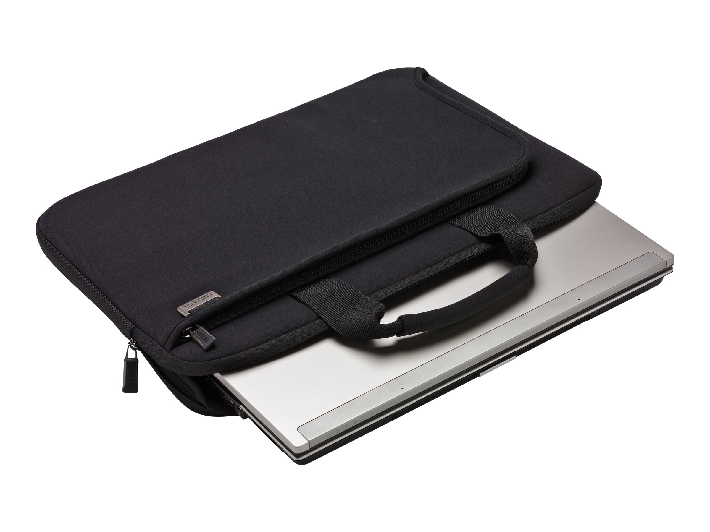 DICOTA SmartSkin Laptop Sleeve 13.3" - Sacoche pour ordinateur portable - 13.3" - noir - D31180 - Sacoches pour ordinateur portable