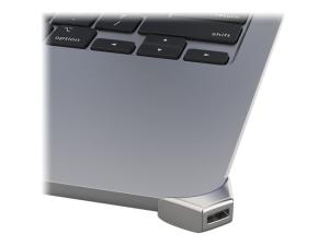Compulocks MacBook Air M2 Adaptateur antivol Ledge Argent - Adaptateur à fente de verrouillage pour la sécurité - pour Apple MacBook Air M2 - MBALDG04 - Accessoires pour ordinateur portable et tablette