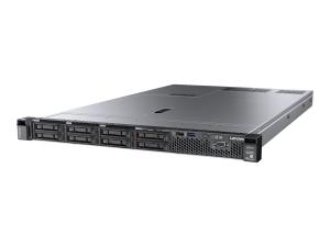 Lenovo ThinkSystem SR570 7Y03 - Serveur - Montable sur rack - 1U - 2 voies - 1 x Xeon Silver 4215 / jusqu'à 3.5 GHz - RAM 32 Go - SATA/SAS/PCI Express - hot-swap 2.5" baie(s) - aucun disque dur - Matrox G200 - Gigabit Ethernet - Aucun SE fourni - moniteur : aucun - 7Y03A03PEA - Serveurs rack