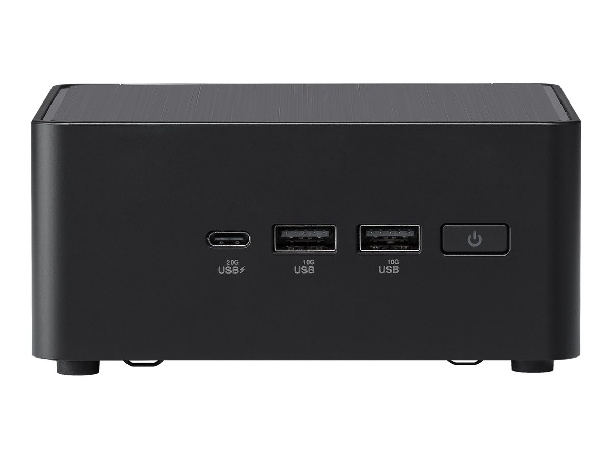 ASUS NUC 14 Pro RNUC14RVHU700002I - Barebone - mini PC - 1 x Core Ultra 7 155H / jusqu'à 4.8 GHz - RAM 0 Go - Intel Arc Graphics - Gigabit Ethernet, 2.5 Gigabit Ethernet, IEEE 802.11ax (Wi-Fi 6E), Bluetooth 5.3 - 802.11a/b/g/n/ac/ax (Wi-Fi 6E), Bluetooth 5.3 - noir - 90AR0072-M001P0 - Mini-systèmes