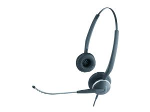 Jabra GN 2100 Flex-Boom Duo - Micro-casque - sur-oreille - filaire - 2129-82-04 - Écouteurs