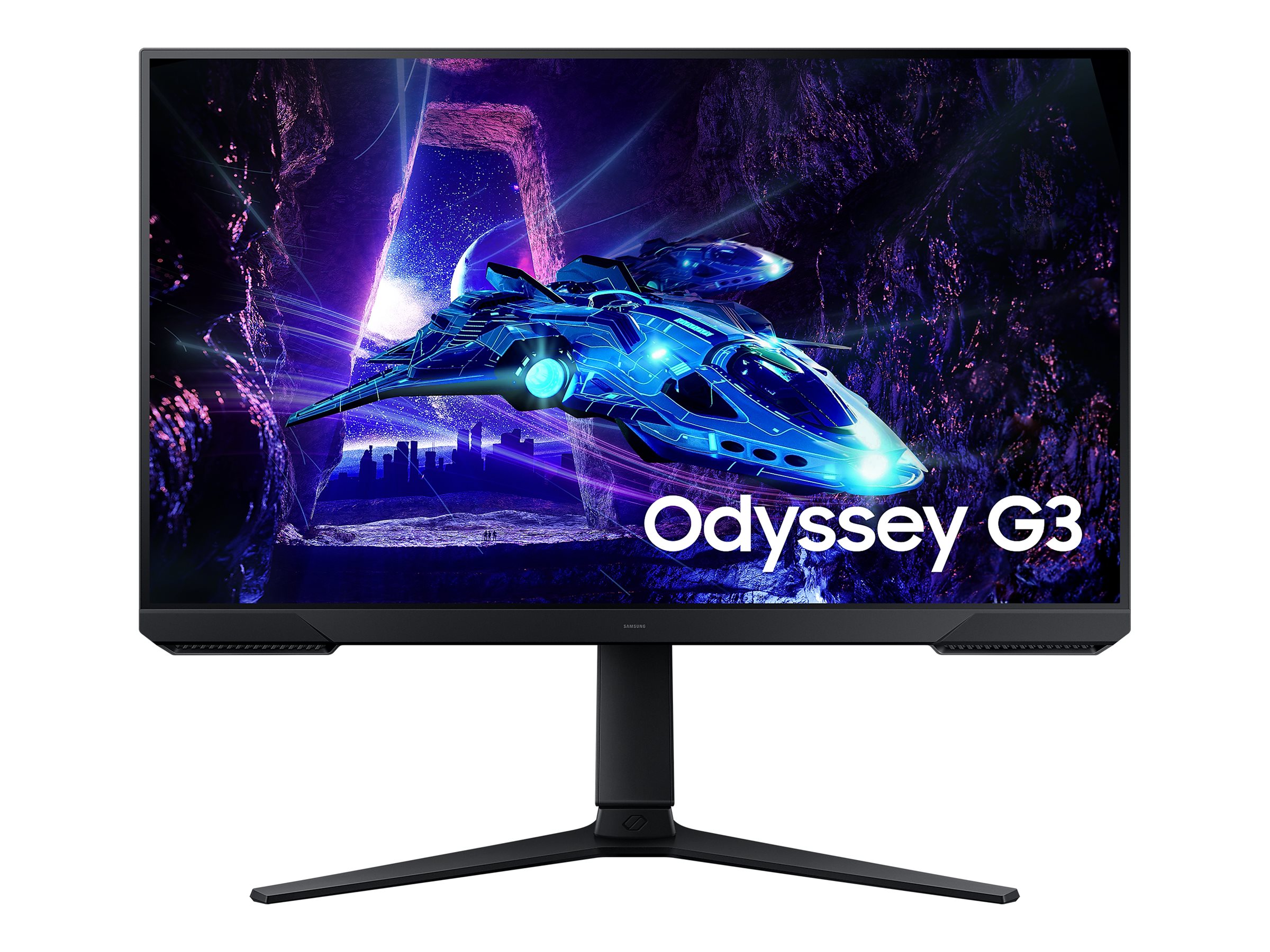 Samsung Odyssey G3 S27DG302EU - G30D Series - écran LED - jeux - 27" - 1920 x 1080 Full HD (1080p) @ 180 Hz - VA - 250 cd/m² - 3000:1 - HDR10 - 1 ms - HDMI, DisplayPort - noir - LS27DG302EUXEN - Écrans d'ordinateur