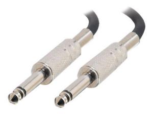 C2G Pro-Audio - Câble audio - jack mono mâle pour jack mono mâle - 10 m - câble à paires torsadées blindées et écrantées (SFTP) - 80393 - Accessoires pour systèmes audio domestiques