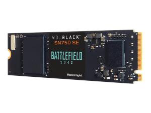 WD_BLACK SN750 SE WDBB9J5000ANC - Battlefield 2042 Bundle - SSD - 500 Go - interne - M.2 2280 - PCIe 4.0 (NVMe) - WDBB9J5000ANC-WRSN - Disques SSD