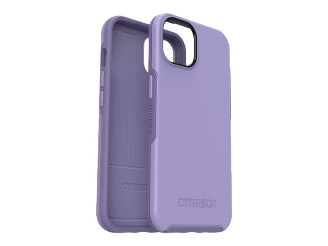 OtterBox Symmetry Series - Coque de protection pour téléphone portable - polycarbonate, caoutchouc synthétique, plastique recyclé - réinitialisation du violet - pour Apple iPhone 13 - 77-85362 - Coques et étuis pour téléphone portable