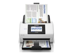 Epson WorkForce DS-790WN - Scanner de documents - Recto-verso - A4/Legal - 600 dpi x 600 dpi - jusqu'à 45 ppm (mono) / jusqu'à 45 ppm (couleur) - Chargeur automatique de documents (100 feuilles) - jusqu'à 7000 pages par jour - USB 3.0, Gigabit LAN, Wi-Fi(n), USB 2.0 (Host) - B11B265401 - Scanneurs de documents