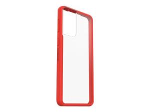 OtterBox React Series - Coque de protection pour téléphone portable - rouge power - pour Samsung Galaxy S21+ 5G - 77-81575 - Coques et étuis pour téléphone portable