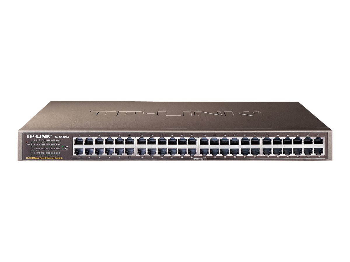 TP-Link TL-SF1048 - Commutateur - 48 x 10/100 - Montable sur rack - TL-SF1048 - Concentrateurs et commutateurs 10/100