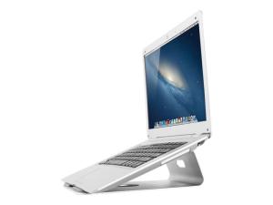 Neomounts NSLS025 - Pied - pour ordinateur portable - aluminium brossé - argent - Taille d'écran : 10"-17" - ordinateur de bureau - NSLS025 - Accessoires pour ordinateur portable et tablette