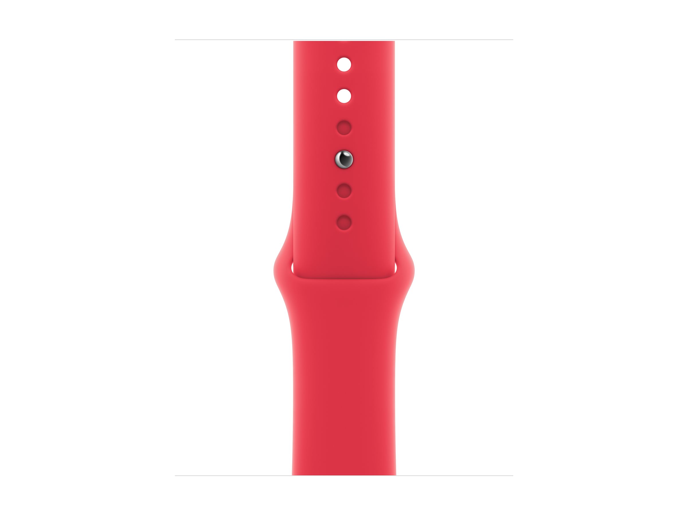 Apple Watch Series 9 (GPS) - (PRODUCT) RED - 41 mm - aluminium rouge - montre intelligente avec bande sport - fluoroélastomère - rouge - taille du bracelet : M/L - 64 Go - Wi-Fi, UWB, Bluetooth - 31.9 g - MRXH3QF/A - Montres intelligentes