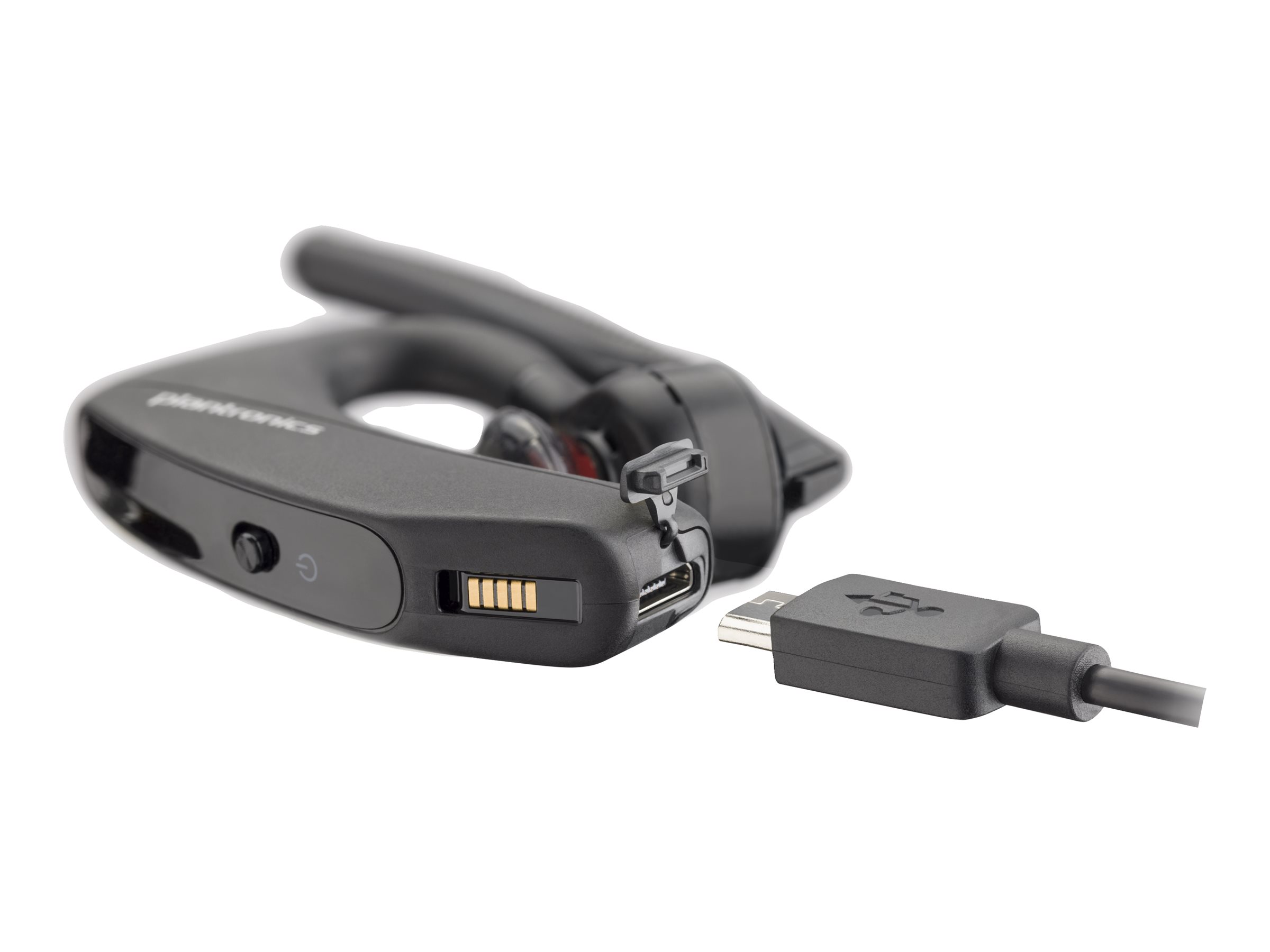 Poly Voyager 5200 UC - Micro-casque - intra-auriculaire - Bluetooth - sans fil, filaire - USB-A via adaptateur Bluetooth - noir - Certifié pour Microsoft Teams - 7K2E1AA - Écouteurs