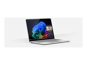 Microsoft Surface Laptop Copilot+ PC for Business - 7th Edition - Snapdragon X Elite - X1E-80-100 / jusqu'à 4 GHz - Win 11 Pro - Qualcomm Adreno - 16 Go RAM - 1 To SSD - 13.8" écran tactile 2304 x 1536 @ 120 Hz - Wi-Fi 7, Bluetooth - platine - clavier : Français - ZXY-00007 - Ordinateurs portables