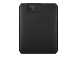 WD Elements Portable WDBUZG0010BBK - Disque dur - 1 To - externe (portable) - USB 3.0 - WDBUZG0010BBK-WESN - Disques durs externes