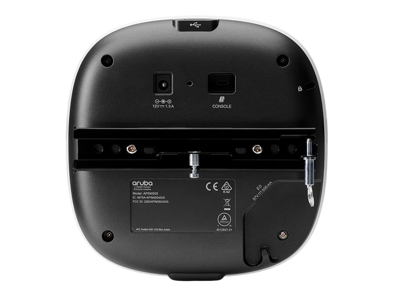 HPE Aruba AP-505 (US) - Campus - borne d'accès sans fil - Bluetooth, Wi-Fi 6 - 2.4 GHz, 5 GHz - intégré au plafond - R2H29A - Points d'accès sans fil