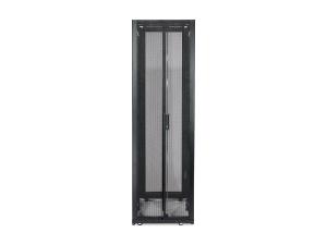 APC NetShelter SX - Rack - noir - 48U - 19" - pour P/N: SUA1000RM2U, SUA1000RM2U-TU, SUA1000RMI2U, SUA2200RMXLI3U, SUA5000RMI5U - AR3107 - Accessoires pour serveur