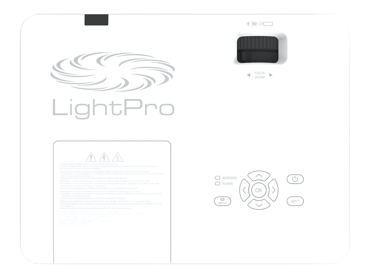 InFocus LightPro Advanced LCD Series IN1024 - Projecteur LCD - 4000 lumens - XGA (1024 x 768) - 4:3 - LAN - IN1024 - Projecteurs LCD