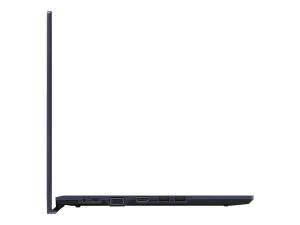 ASUS ExpertBook B1 B1500CENT-BQ1657R - Conception de charnière à 180 degrés - Intel Core i5 - 1135G7 / jusqu'à 4.2 GHz - Win 10 Pro - Carte graphique Intel Iris Xe - 8 Go RAM - 256 Go SSD - 15.6" IPS 1920 x 1080 (Full HD) - Wi-Fi 6 - noir étoilé - 90NX0441-M20170 - Ordinateurs portables