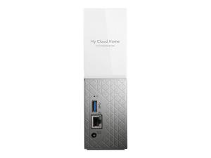 WD My Cloud Home WDBVXC0020HWT - Dispositif de stockage personnel dans le nuage - 2 To - HDD 2 To x 1 - RAM 1 Go - Gigabit Ethernet - WDBVXC0020HWT-EESN - NAS