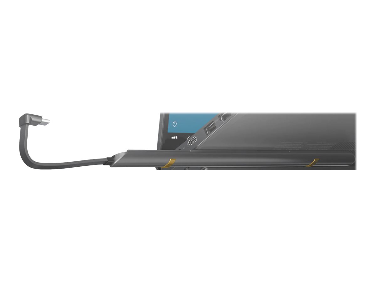 Lenovo Go USB-C Wireless Charging Kit - Plot de charge sans fil - 20 V - 65 Watt - argenté - 4X21B84024 - Adaptateurs électriques/chargeurs pour ordinateur portable
