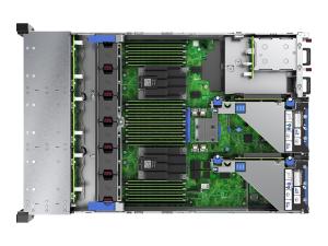 HPE ProLiant DL385 Gen10 Entry - Serveur - Montable sur rack - 2U - 2 voies - 1 x EPYC 7262 / 3.2 GHz - RAM 16 Go - SAS - hot-swap 2.5" baie(s) - aucun disque dur - Gigabit Ethernet - Aucun SE fourni - moniteur : aucun - P16692-B21 - Serveurs rack