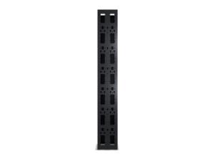 APC - Kit de gestion de câbles pour rack - noir - pour P/N: NBWL0355A, SMC15002U-BR, SMT3000I2U-BR, SMX2000LVNCUS, SMX3000HV-BR, SMX3000LV2U-BR - AR8665 - Accessoires de câblage