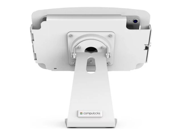 Compulocks iPad 10.9" 10th Support de comptoir 360 pivotant et inclinable avec boîtier Space - Pied - pour tablette - verrouillable - aluminium de haute qualité - blanc - Taille d'écran : 10.9" - Interface de montage : 100 x 100 mm - dessus de comptoir - pour Apple 10.9-inch iPad (10ème génération) - 303W209IPDSW - Accessoires pour ordinateur portable et tablette